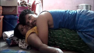 Indian House Wife Hot Kissing In Husband 