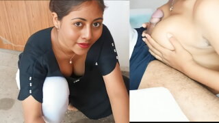 Desi Kaamwali sex viral video Hindi 